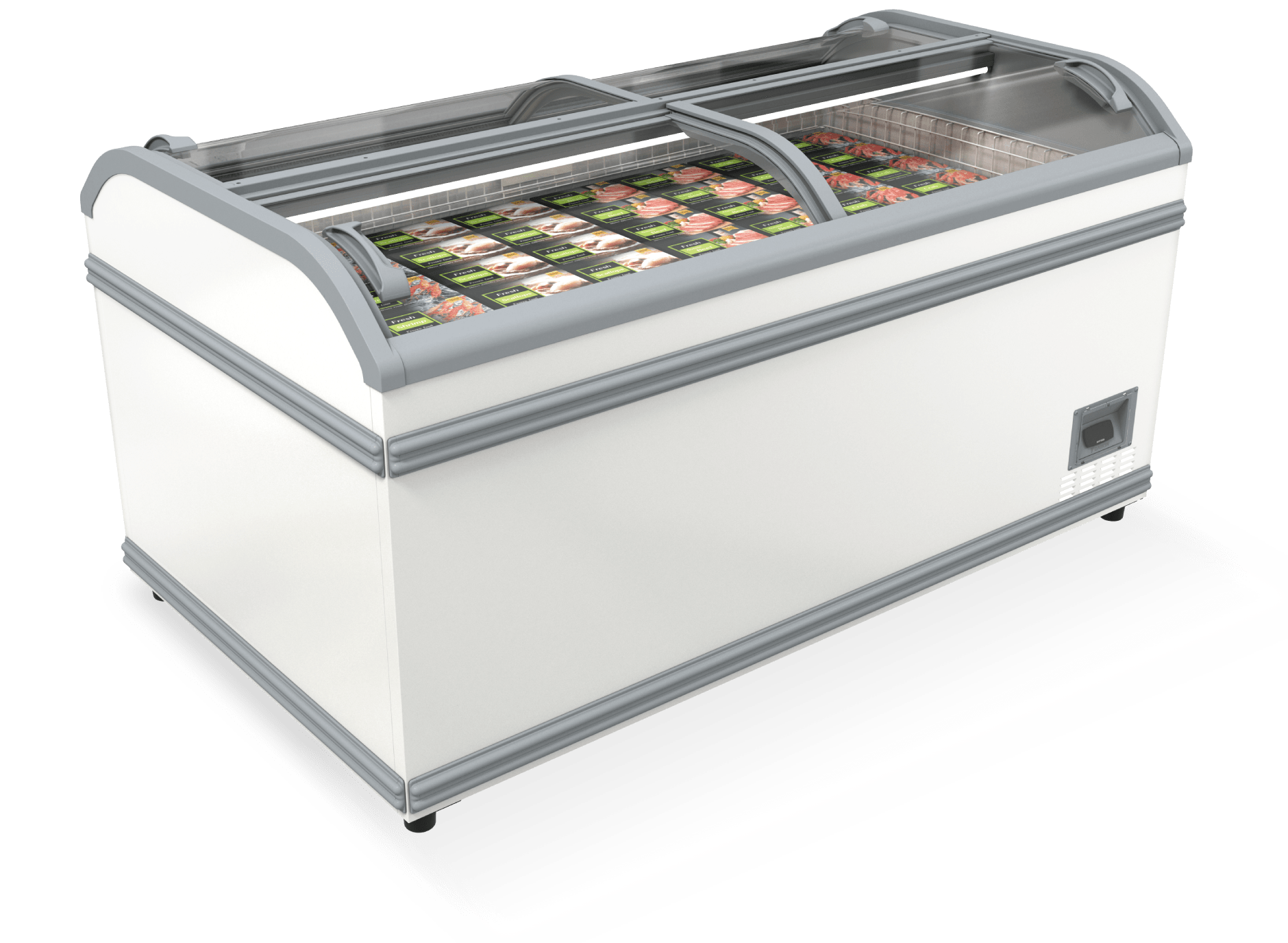 冷凍プラグインショーケース | 中温用エアコン・冷凍冷蔵ユニット